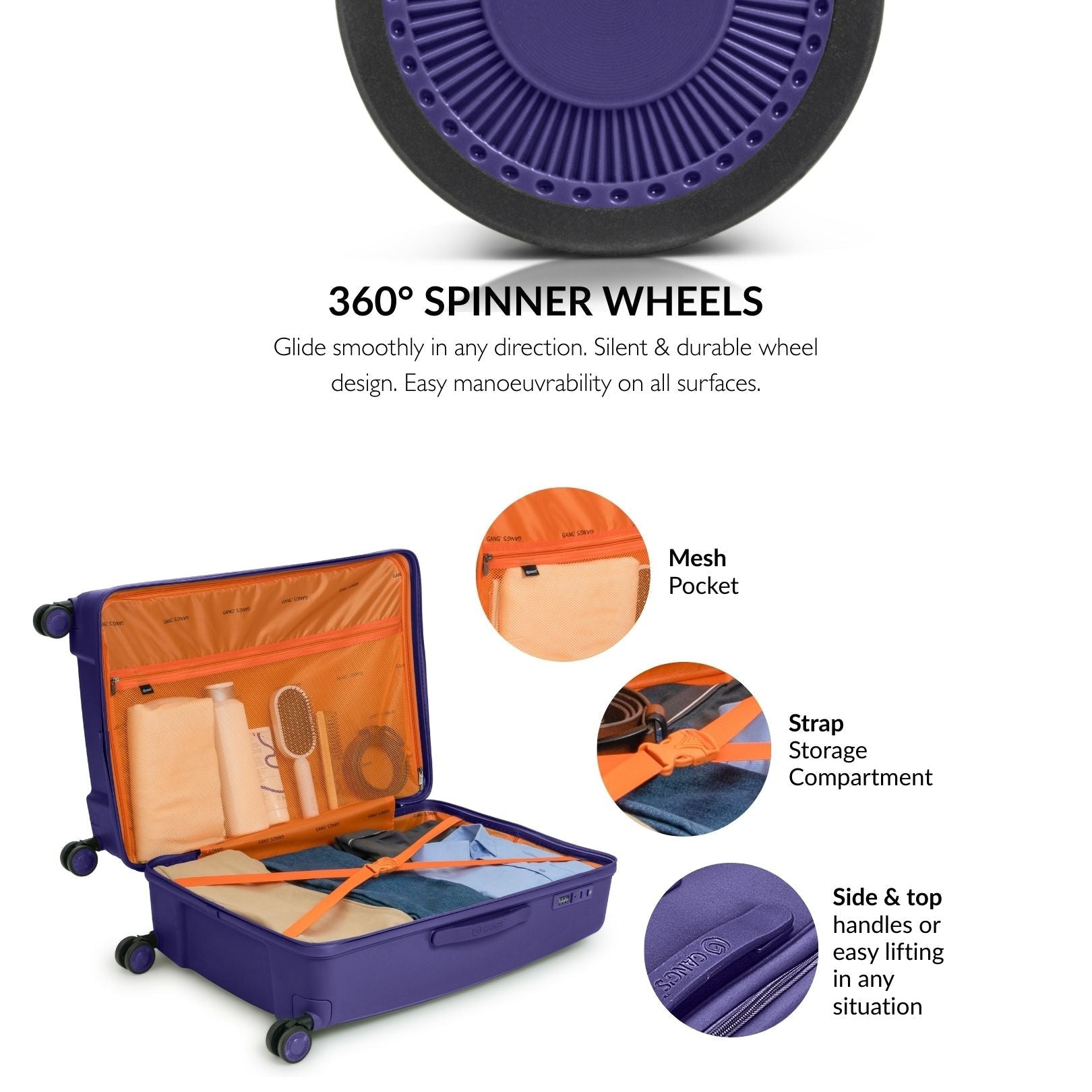 The Honeycomb Luggage Series - Gang’s Lifestyle