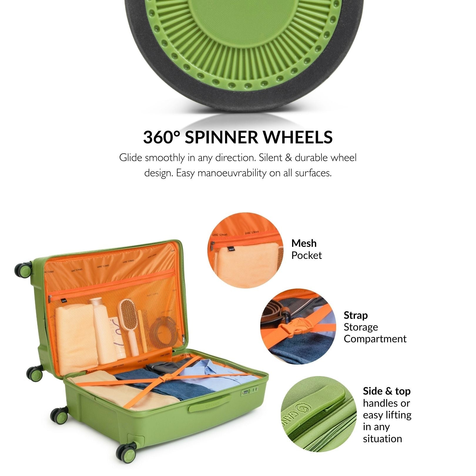 The Honeycomb Luggage Series - Gang’s Lifestyle