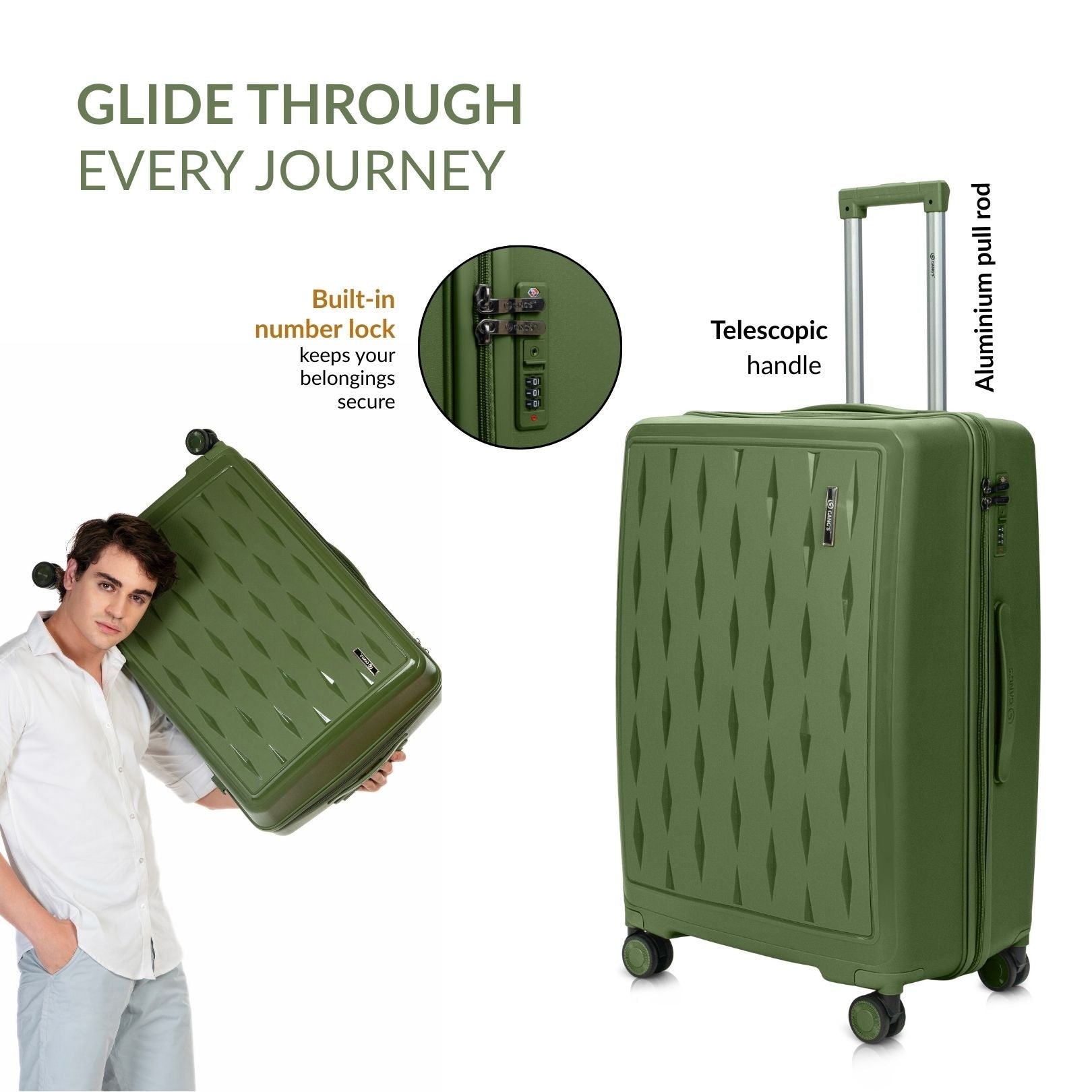 The DiamondVault Luggage Series - Gang’s Lifestyle