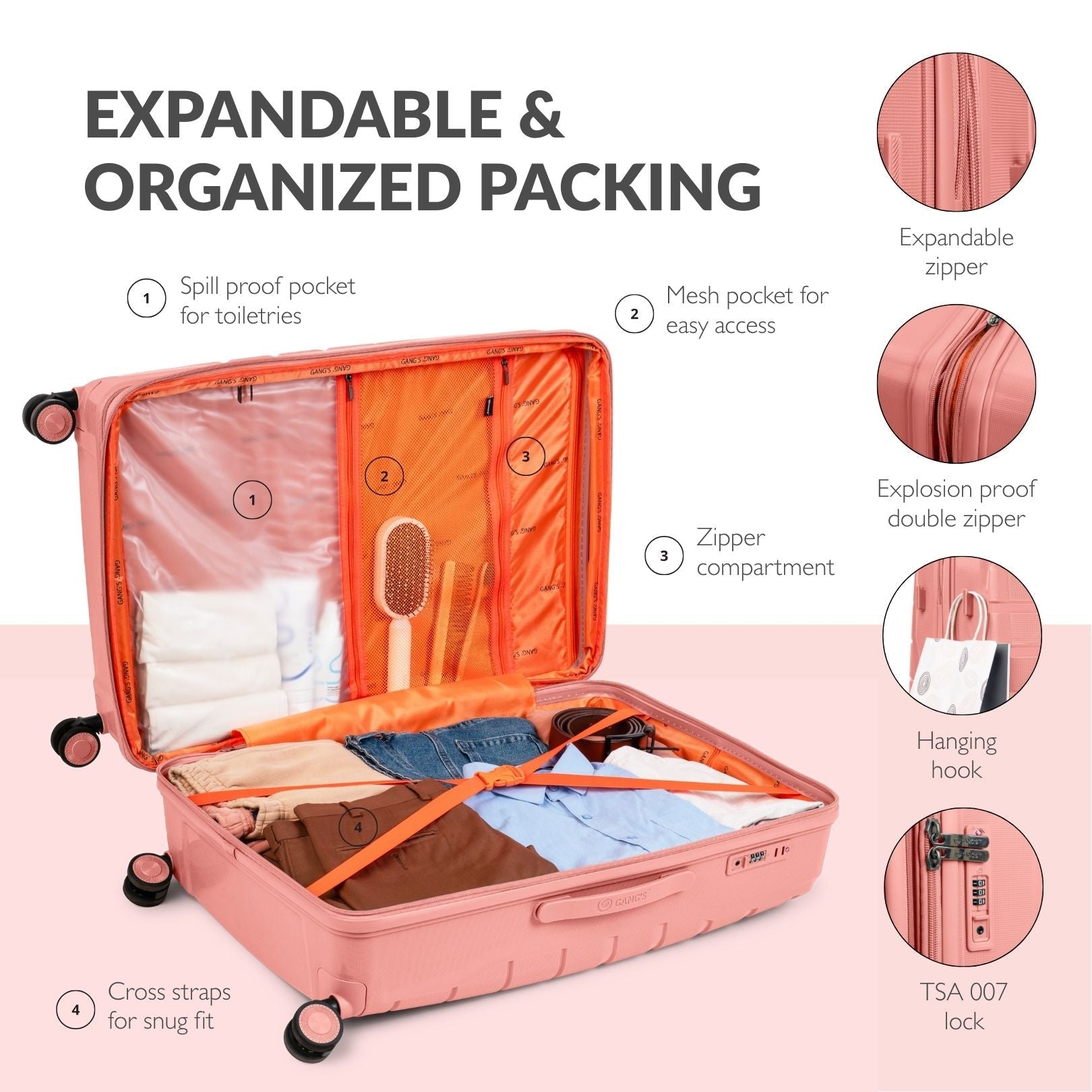 The StackLine Luggage Series - Gang’s Lifestyle