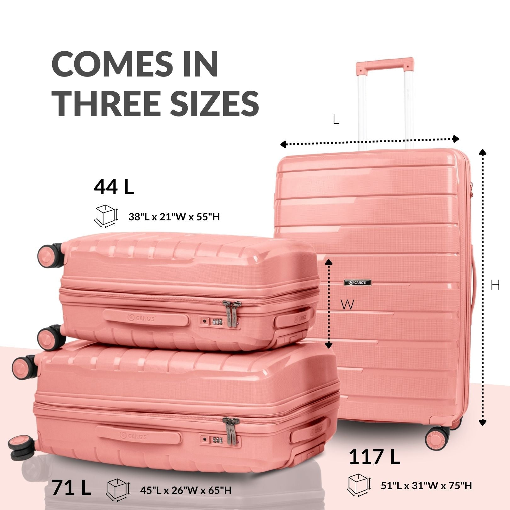 The StackLine Luggage Series - Gang’s Lifestyle