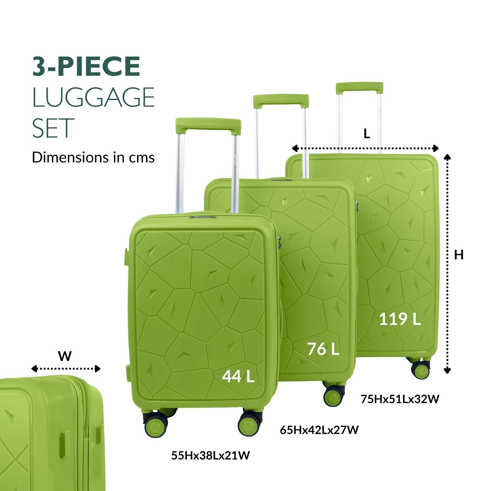 The MosaicShell Luggage Series - Gang’s Lifestyle