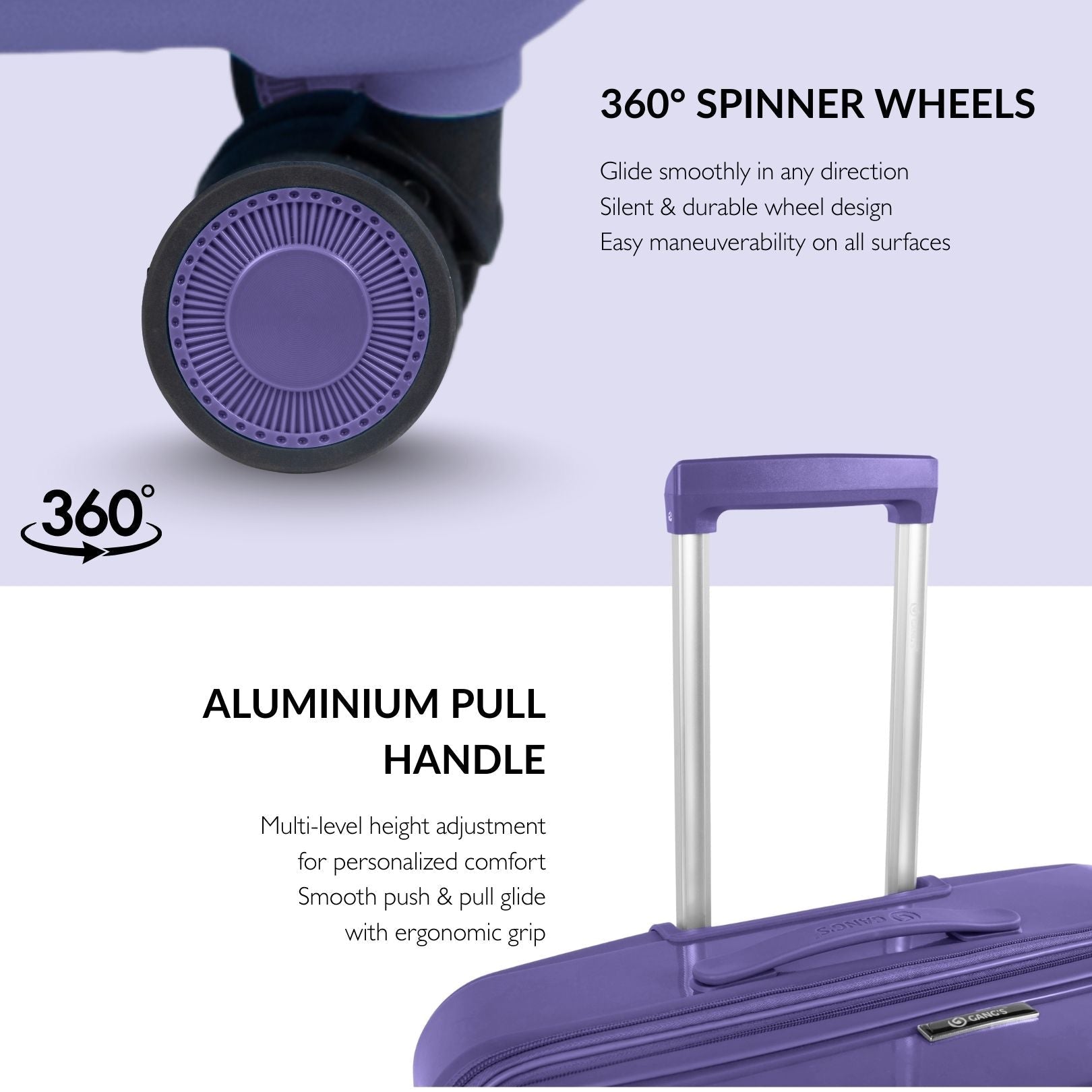 The MosaicShell Luggage Series - Gang’s Lifestyle