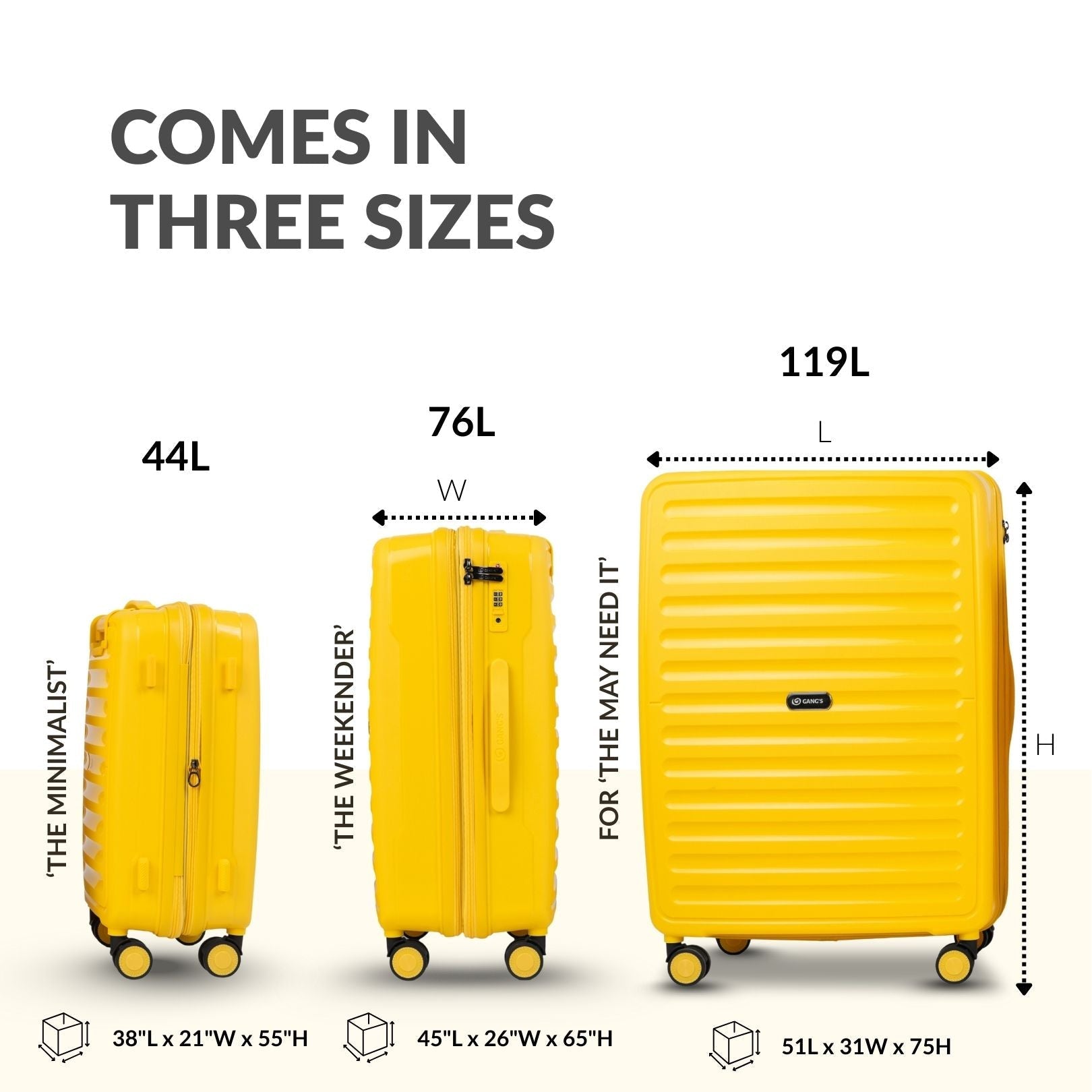 The StripeVault Luggage Series - Gang’s Lifestyle