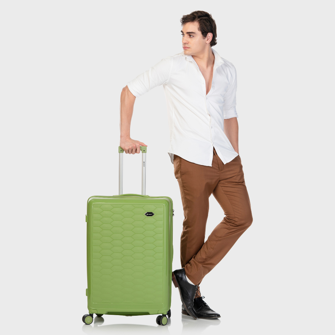 The Honeycomb Luggage Series Gang’s Lifestyle