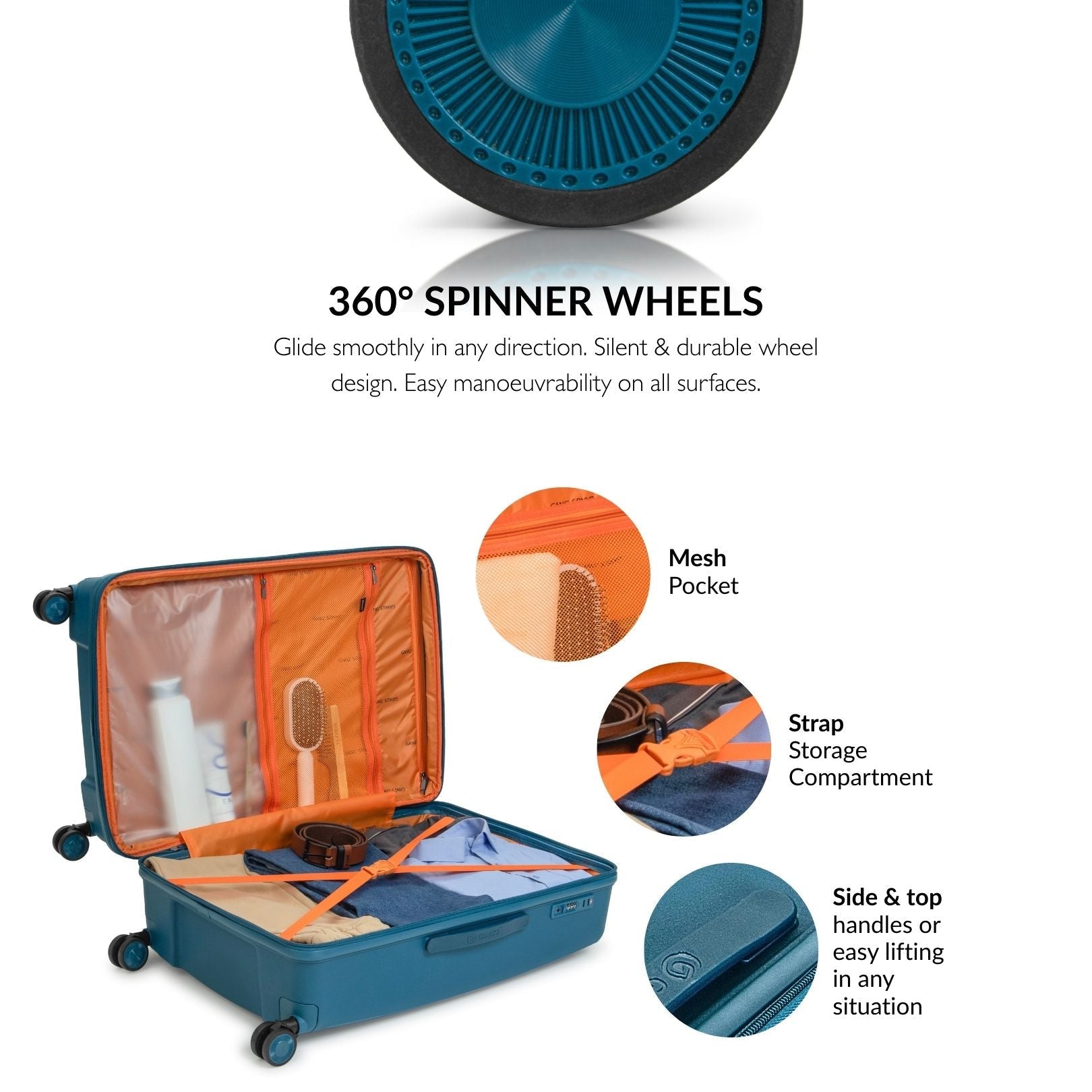 The LinearGlide Luggage Series - Gang’s Lifestyle