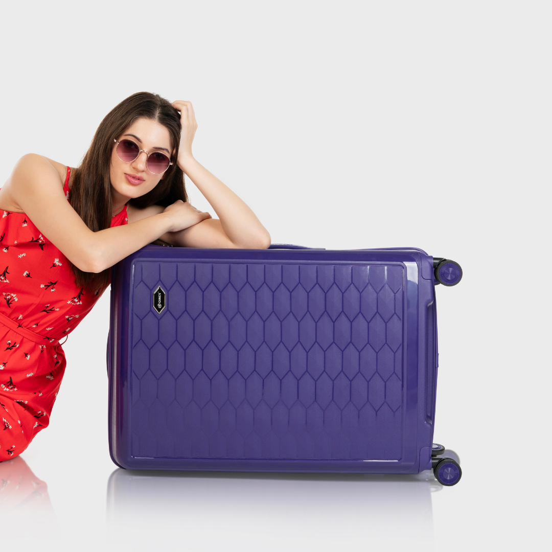 The Honeycomb Luggage Series Gang’s Lifestyle