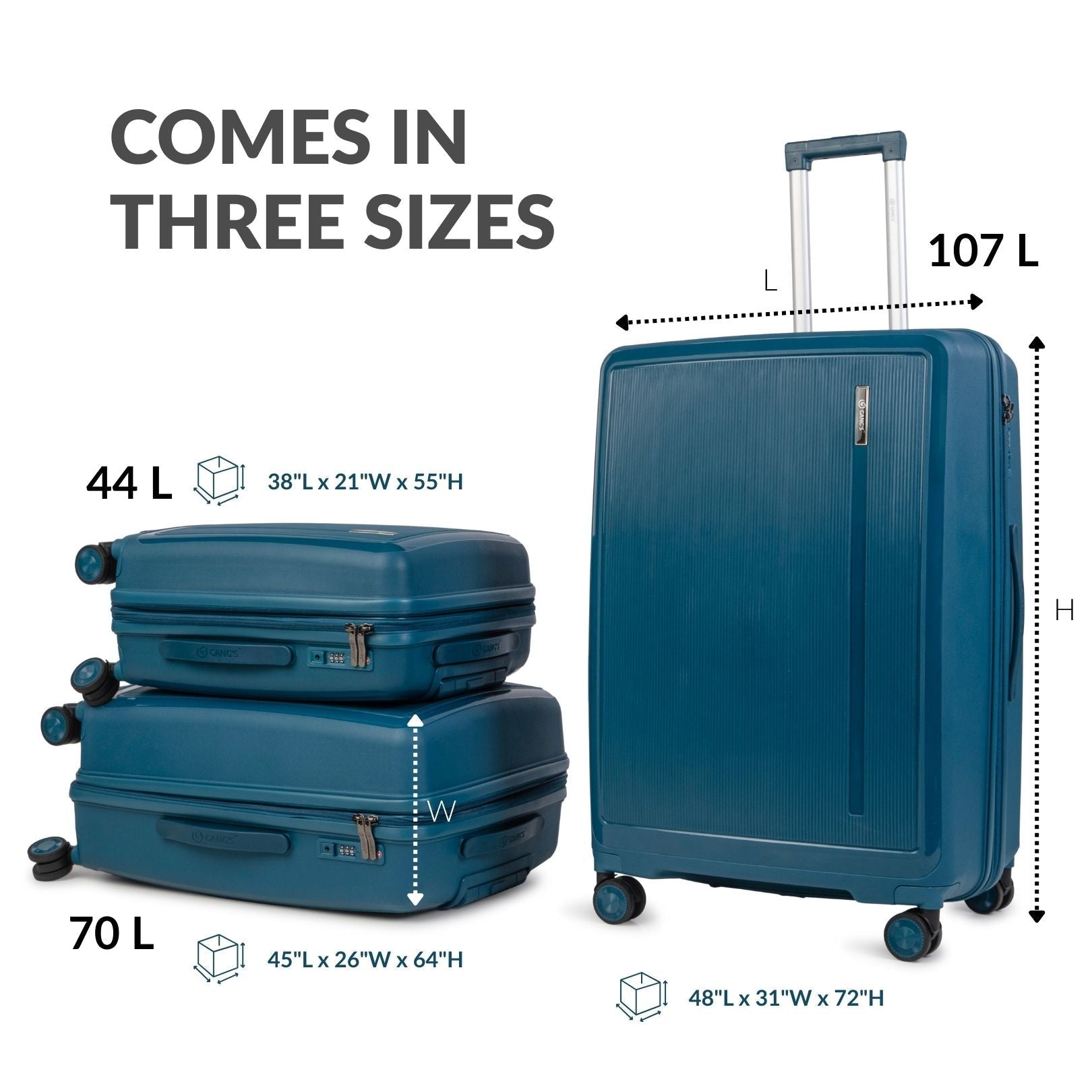 The LinearGlide Luggage Series - Gang’s Lifestyle