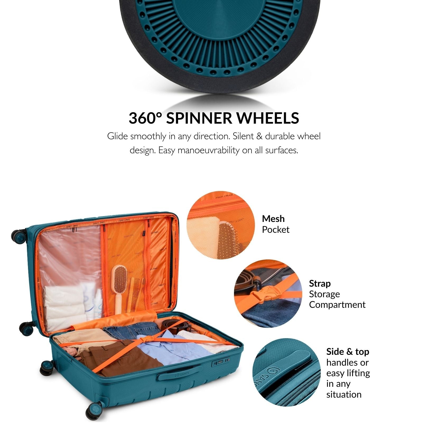 The StackLine Luggage Series - Gang’s Lifestyle