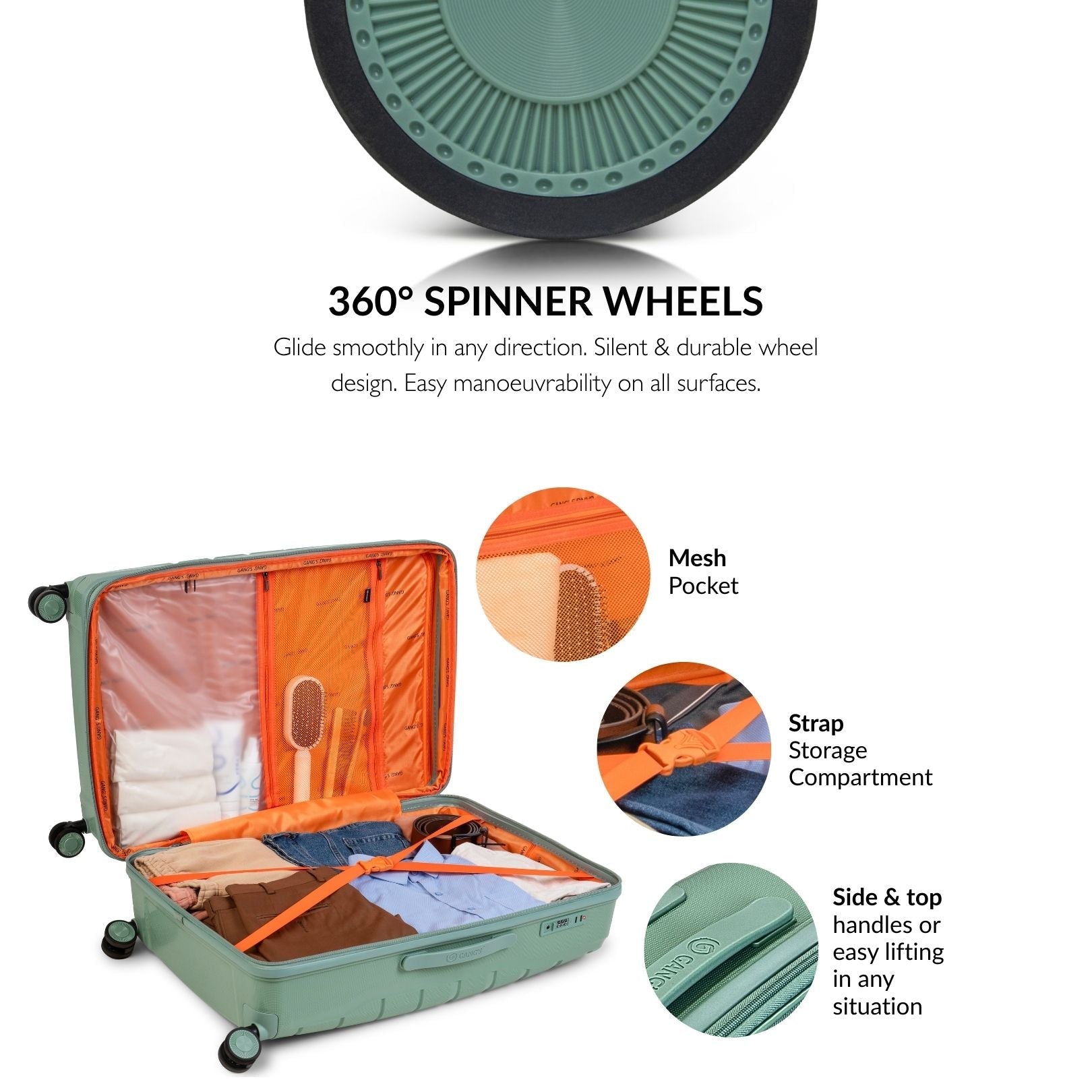 The StackLine Luggage Series - Gang’s Lifestyle