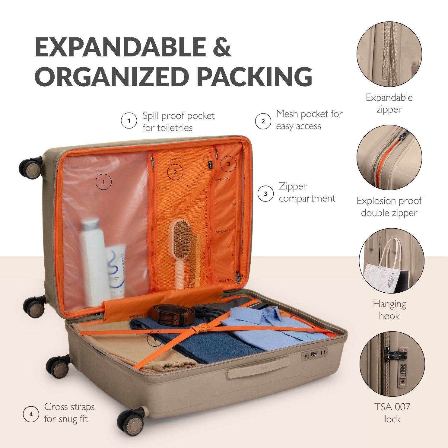 The CrystalKite Luggage Series - Gang’s Lifestyle