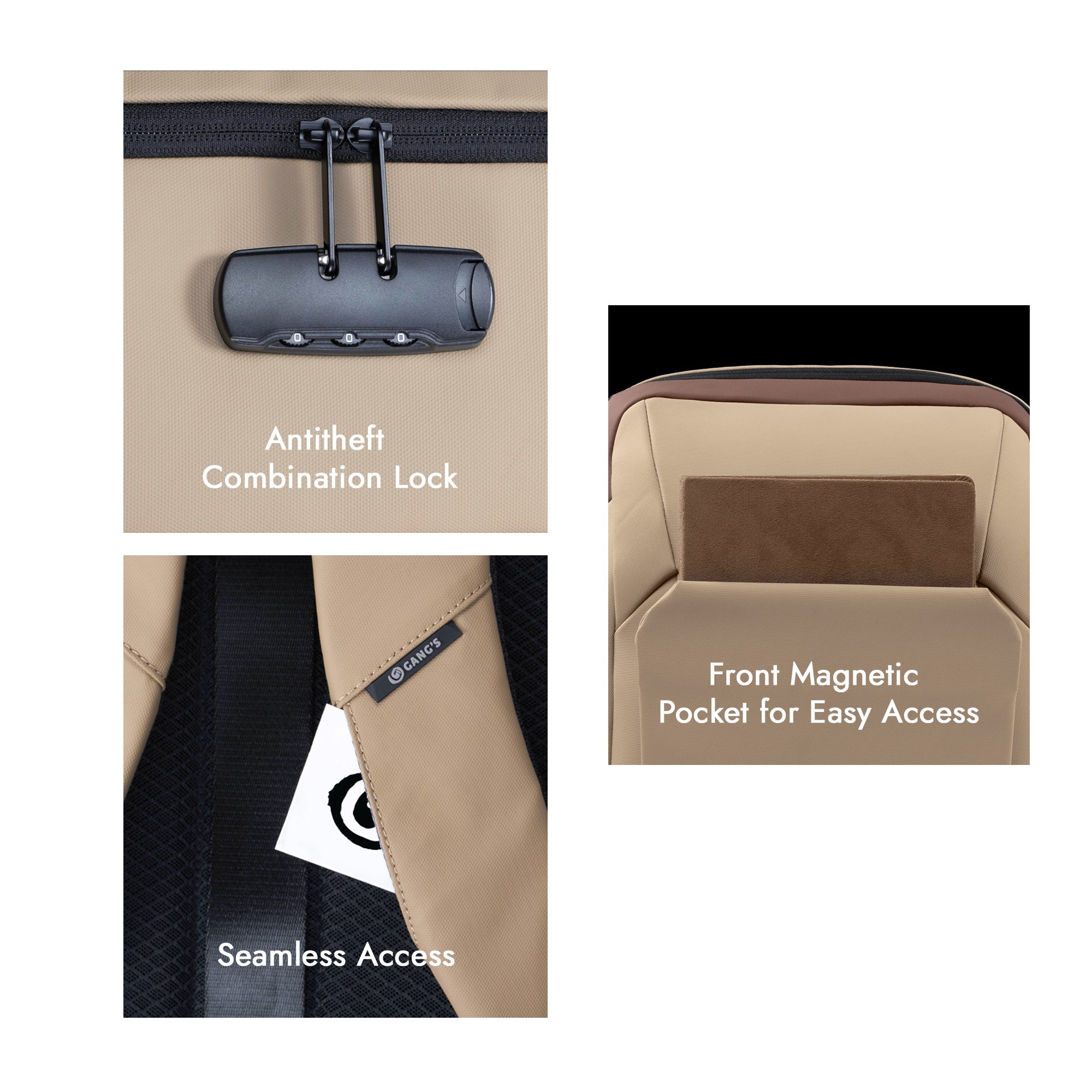 DUNE Exquisite Travel Backpack - 25L - backpack