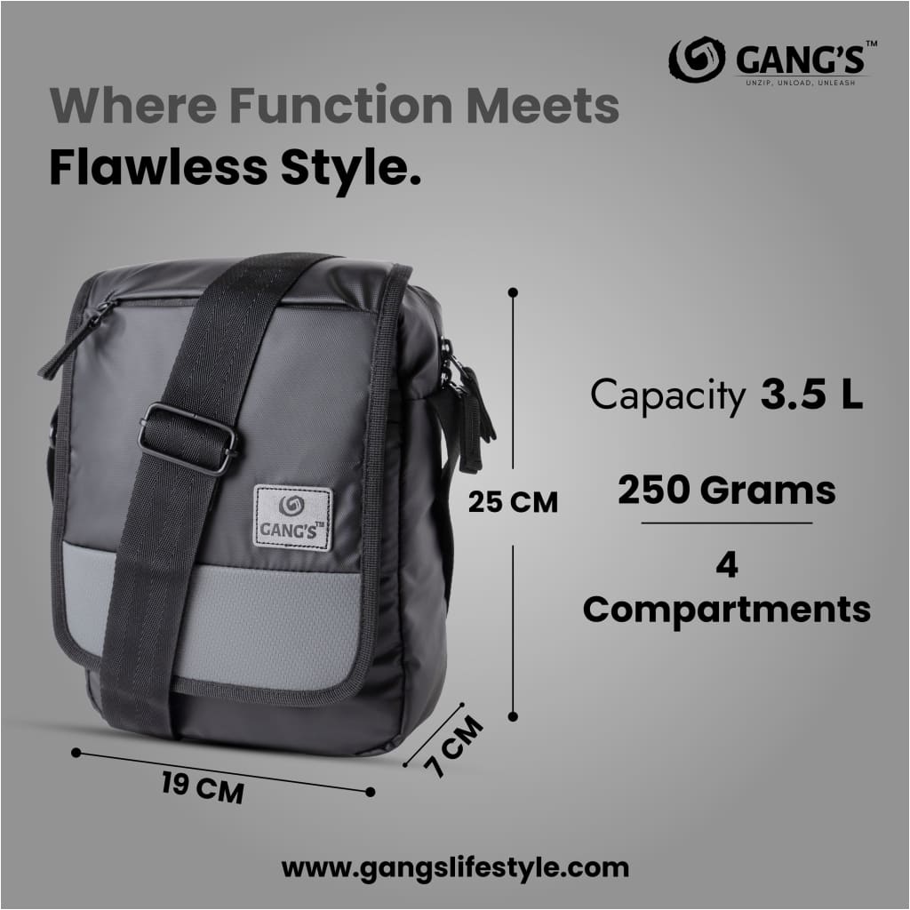 GANG’s Sling Bag - 3.5 L