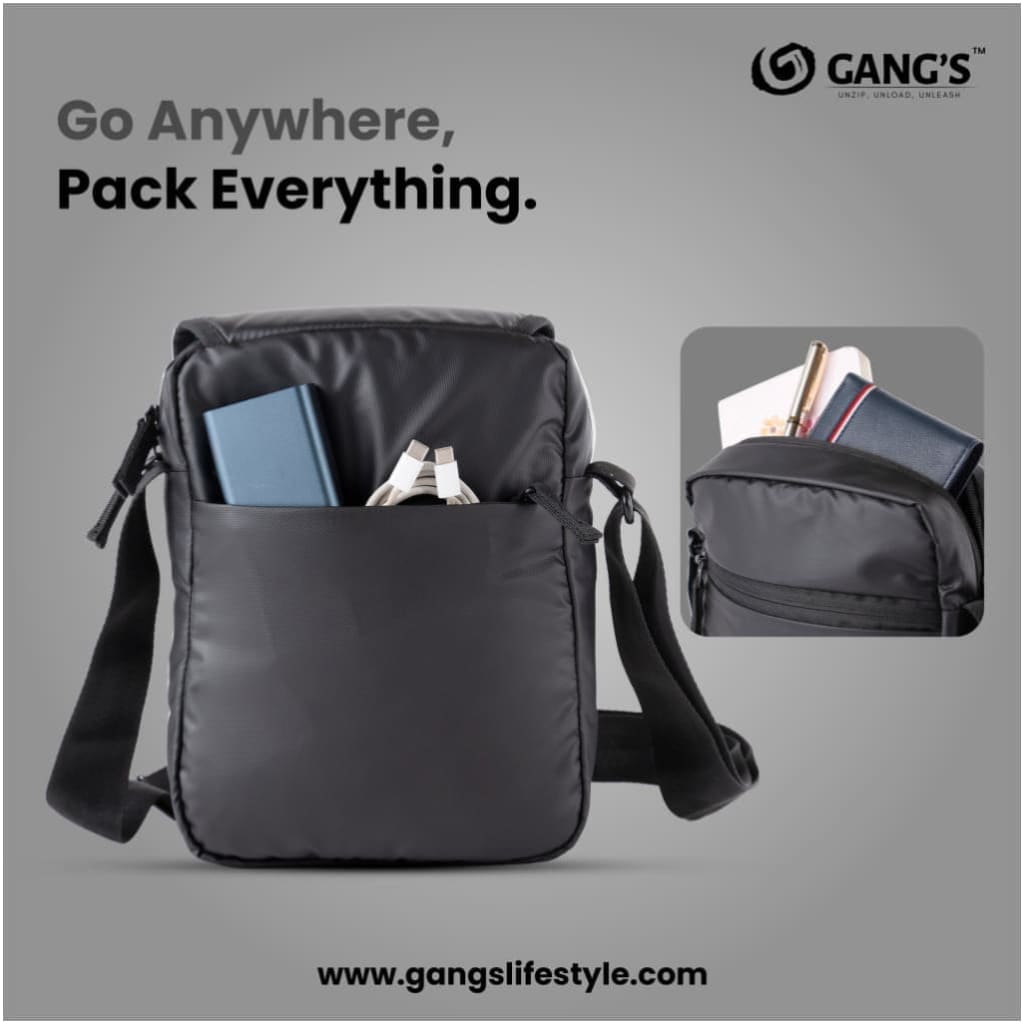 GANG’s Blue Sling Bag - 3.5 L